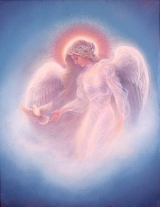 Peace Angel by Jack Shalatain